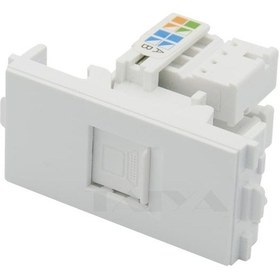 Resim HqSpeed Cat6 Priz Modülü 22.5 x 45 