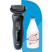 Resim Braun Seri 5 B1000S Islak & Kuru Kablosuz Tıraş Makinesi + Old Spice 100 ml White Water Tıraş Sonrası Losyon 