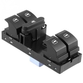 Resim Skoda Yeti 2010-2018 Sol Ön Dörtlü Cam Açma Düğmesi İthal 1Z0959858b 