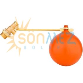 Resim Sönmez Enerji 1/2 Şamandıra Su Deposu Şamandırası Plastik Toplu 