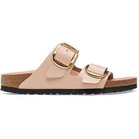 Resim Birkenstock Arizona Big Buckle Nl High Shine Kadın Terlik Bst1026553g0011 Krem 