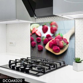 Resim Olinpa Cam Ocak Arkası Koruyucu | Ahududu Model 