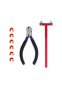 Resim Vkemall Dayanıklı Ve Pratik Okçuluk Ayar Seti: Alüminyum Alaşım T Cetveli, Bakır Kilitli Pense, Kompakt Tasarım, Kırmızı Seçenekli 