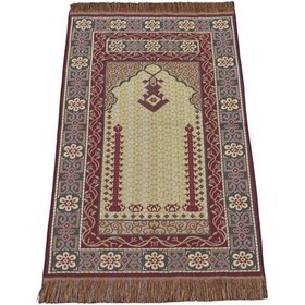 Resim Zehra Abla Halı Yeni Seçkin Kompozisyon Mihraplı Seccade Portatif Namazlık Duvar Halısı 7085 Çok Renkli 