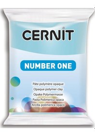 Resim Cernit Polimer Kil Seramik Hamuru Number One 56gr 214 Light Blue 