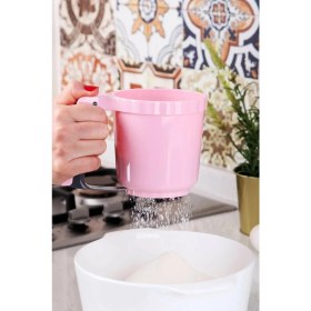 Resim Rennway Polikarbon Otomatik Un Eleği Pratik 