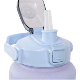 Resim RiverWorld River World Su Matarası Motivasyon Amaçlı Günlük Kullanım Renkli 