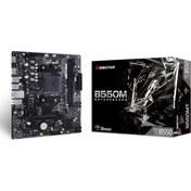 Resim ASROCK BIOSTAR B550MTDDR4 SATA3 M2 PCIe NVME HDMI DVI PCIe 16X v3.0 AM4 mATX + AMD Ryzen 5 5500 + AMD Oriji 