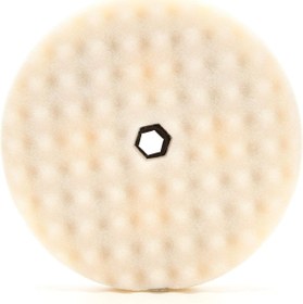 Resim 3M PN05706 Quick Connect Çift Taraflı Pasta Süngeri ADIM 1 220mm – Beyaz Kalın Polisaj Pedi 