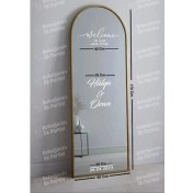 Resim Düğün Nişan Söz Kına Doğum Günü Ayna Yazısı 