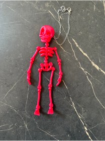 Resim shop İSKELET AYNA SÜSÜ (FUŞYA) 