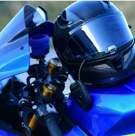 Resim Knmaster Motosiklet Kaskı Kilidi + Knmaster Karbon Çanta Hediyeli 