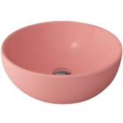 Resim Bocchi Venezia Çanak Lavabo 45 CM Somon 1119-032-0125 