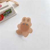 Resim GongtuShop B4 Stili Evrensel Sevimli Ins Ayı Tavşan Düzensiz Katlanabilir Stand Tutucu iPhone Redmi Huawei Samsung Için Cep Telefonu Braketini Genişletiyor (Yurt Dışından) 