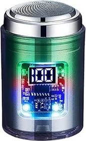 Resim rongweiwang Erkekler İçin Elektrikli Tıraş Makinesi Taşınabilir Mini Tıraş Makinesi Suya Dayanıklı LED Işıklar. Islak Tıraş ve Kurunun Özgür Seçimi, tip+2 