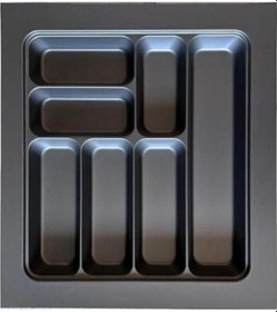 Resim Eko Modüler Kaşıklık 47x49 Cm Antrasit Royaleks-70094 Asorti 