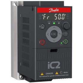 Resim Danfoss Ic2-30fa1n02-02a2e20f0+acxx 2.2 A 0.37 Kw Sürücü 