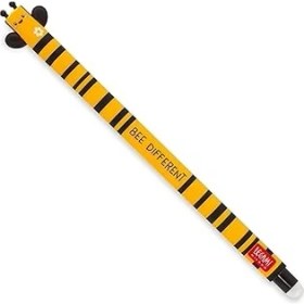 Resim Nacario Legami Silinebilir Jel Kalem - Bee, Termoduyarlı Mürekkep, 0,7 mm Uç Çapı, 15 cm Uzunluk, Siyah Mür 
