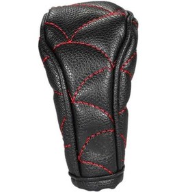 Resim Novahub 3pauto Araba Vites Topuzu Kapak Koruyucu, Kırmızı/naylon Çizgi Kol Bandı, Renkli Baş Süslemesi, Hızlı Kurulum Kırmızı 