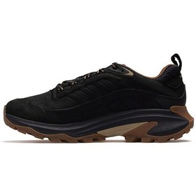 Resim Merrell Moab Speed 2 Ltr Wp Erkek Waterproff Vibram Taban Outdoor Ayakkabı 25k J037783 Siyah Siyah 