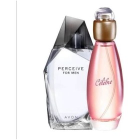 Resim Avon Perceive Erkek Parfüm EDT 100 ML + Celebre Kadın Parfüm EDT 50 ML 