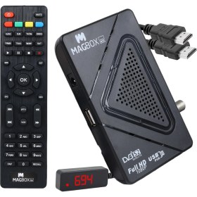 Resim Magbox Homebox Full Hd Uydu Alıcısı 4000 Kanal Tkgs / Youtube / USB Destekli (Uzatma Display Gözlü) (4767) 