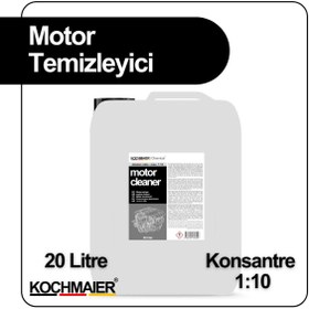 Resim Kochmaier Oto Motor Dış Yüzey Yağ Kir Temizleyici Konsantre 1:10 20 Litre / Kg 