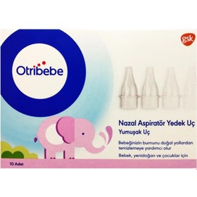 Resim Otribebe Nazal Aspiratör Yedek Yumuşak Uç 10 Adet 