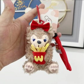 Resim OIMG Yeni 1 Adet Karikatür Çanta Çekicilik Anahtarlık Sevimli Iyi Şanslar Hediye Peluş Oyuncaklar Bebekler (Yurt Dışından) 