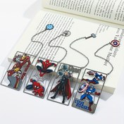Resim 1/4 adet lisanslı Yaratıcı ve zarif desenli şık delikli metal kitap ayracılar, hayranlar için hediye, Aile ve sınıf arkadaşları İnce kalemlik Hediyesi Kitap Ayraç 