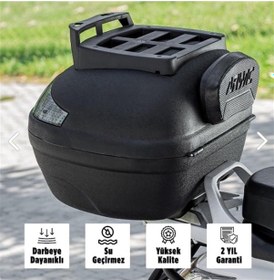 Resim Arwiç Arwic 46 Lt Siyah Çanta Motosiklet Çantası Karg 