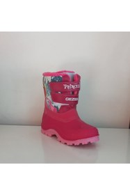 Resim Bercestespor Pembe Gezer 00613 Bantlı Içi Welsoft Kürklü Su Ve Soğuk Geçirmez Kaydırmaz Kız Çocuk Çizmesi 