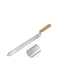 Resim 40 Cm Bıçak Bal Bıçağı Arı Kovanı Arıcılık Kazıyıcı Kapağını Açma Paslanmaz Double Sided Tooth 40cm 