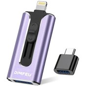 Resim Wangxi Mor 32 Gb Yüksek Hızlı Usb 3.0 Flash Bellek Şifre Kilidi Telefon Tablet İçin Uyumlu 