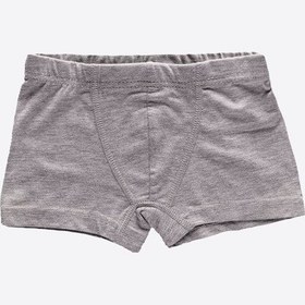 Resim Malabadi Erkek Çocuk Gri 3 Lü Paket Pamuk Elastan Boxer 209 Gri Melanj 