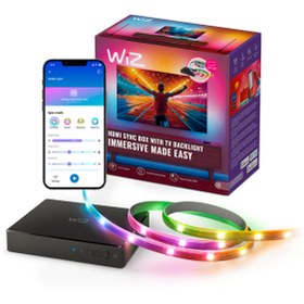 Resim Wiz HDMI Sync Box Seti 55'' ve 65'' TV'ler ile uyumlu (Led Işıklar dahildir) 