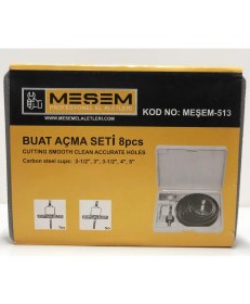 Resim Meşem 8 Parca Ahşap Vb. Buat Açma Seti 