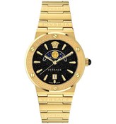 Resim Versace Quartz Erkek Kol Saati Vrscve7g00323 Altın - Mavi 