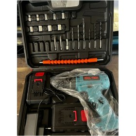 Resim Ecol-Tech Şarjlı Vidalama Çift Bataryalı Set 