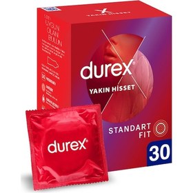 Resim Durex Yakın Hisset Standart Fit Prezervatif 30'lu 