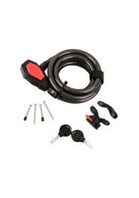 Resim Knox Anahtarlı Kilit 185 CMx12 MM 6002 Siyah 