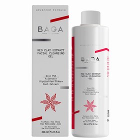 Resim Baga Kırmızı Kil Özlü Derinlemesine Temizleyici Yüz Yıkama Jeli 200 ml 