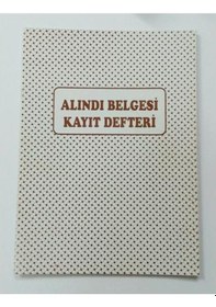 Resim Cem Alındı Belgesi Kayıt Defteri Karton Kapak 40 Yp 12 Adet 
