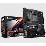 Resim GIGABYTE B550-AOR-ELITEAXV2 MAB AMD B550 ELITE AX V2 DDR4 4733MHZ 