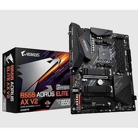 Resim GIGABYTE B550-AOR-ELITEAXV2 MAB AMD B550 ELITE AX V2 DDR4 4733MHZ 