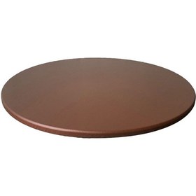 Resim Suntek Magideal 1 Adet Polyester Yuvarlak Masa Örtüsü Yağa Kahve 