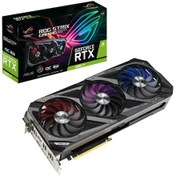 Resim Asus NVIDIA Geforce RTX 3060 Ti ROG Strix V2 OC LHR ROG-STRIX-RTX3060TI-O8G-V2-GAMING 8 GB GDDR6 256 Bit Ekran Kartı 