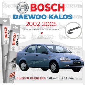 Resim Daewoo Kalos Muz Silecek Takımı 2002-2005 Bosch Aeroeco 