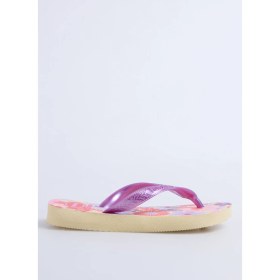 Resim Havaianas Pembe Kız Çocuk Terlik Flores 