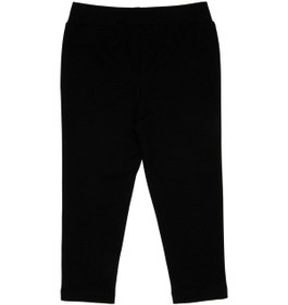 Resim U.S. Polo Assn. Kız Çocuk Siyah 3/4 Boy İnterlok Tayt 50306792-VR046 